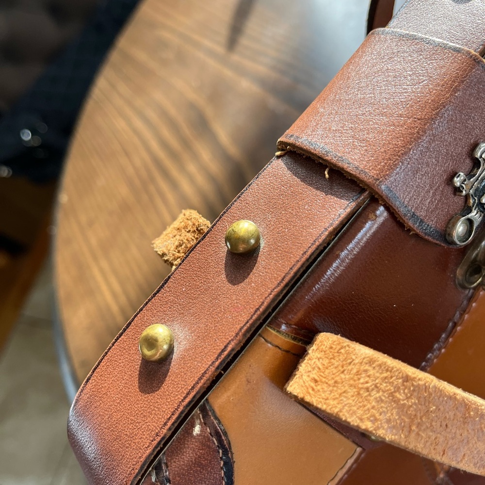 Vintage Burlington Patchwork Leather Handbag - Picture 7 of 10